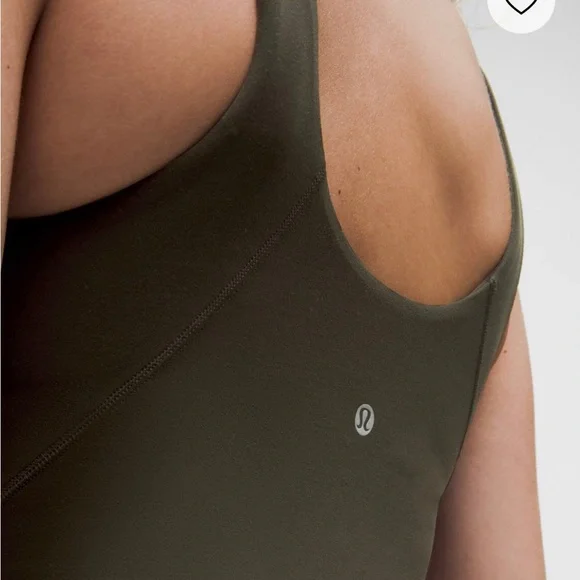 NWT Lululemon Olive Green Align Tank Top - Picture 8 of 8